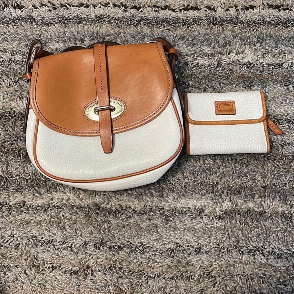 Dooney and Bourke crossbody with matching wallet